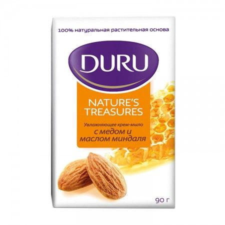 Evyap Duru sapun Natures Treasures Badem i Med 90gr ( 1080083 ) - Img 1