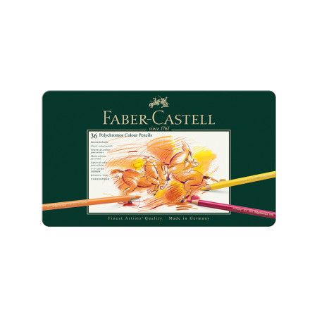 Faber Castell drvene bojice polychromos 1/36 110036 metalna kutija ( 8777 )