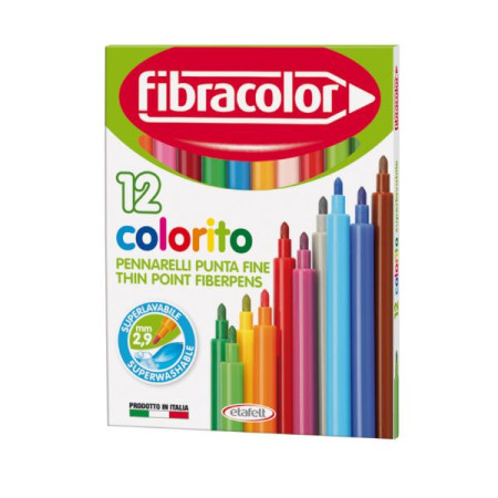 Flomasteri 12/1 fibracolor 10539sw012sc ( 97/00067 )
