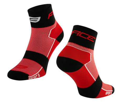 Force čarape sport 3 crno-crvene l-xl/42-46 ( 9009017 ) - Img 1