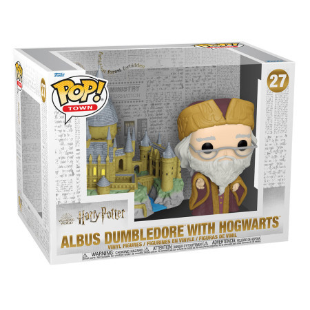 Funko Harry Potter POP! Vinyl Town - Dumbledore W/Hogwarts ( 047822 )