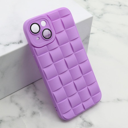 Futrola 3d wall za iphone 14 ljubicasta ( 22851 )