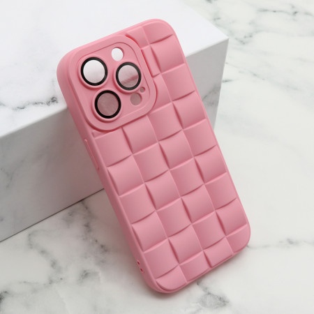 Futrola 3d wall za iphone 14 pro roze ( 22879 )