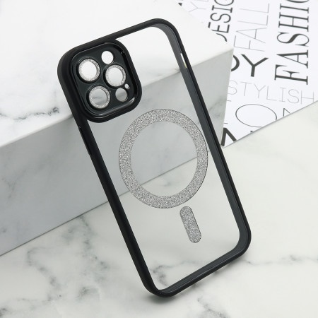 Futrola diamond magsafe za iphone 12 pro (6.1) crna ( F114957 )