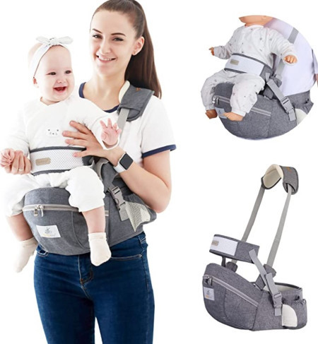 Gabesy Baby Carrier - Nosiljka za bebe - siva 805