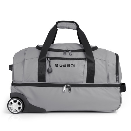 Gabol Torba putna sa točkićima 2 odeljka 55x32x29 cm 51l/2,2 kg Canada siva ( 16KG125216C )