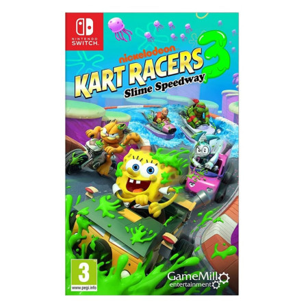 GameMill Entertainment Switch Nickelodeon Kart Racers 3: Slime Speedway ( 048503 ) - Img 1