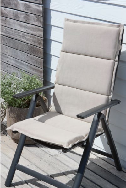 Garden cushion recliner chair g