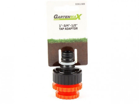 Gartenmax adapter za slavinu 1&quot;-34&quot;-12&quot;-plastični ( 0311503 ) - Img 1