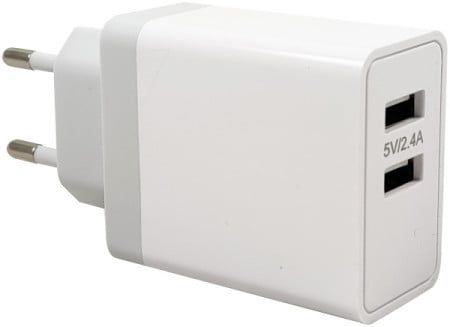Gembird NPA-AC26 punjac za telefone i tablete 2x5v/24A+1A 12W +micro USB DATA kabl 1M (271)