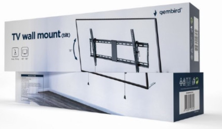 Gembird WM-90T-01 tilt vesa max 80x40cm 73-90 max.70kg