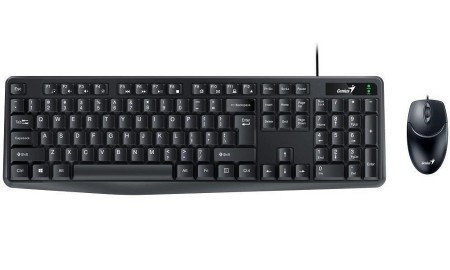 Genius KM-170 USB black US tastatura+miš - Img 1
