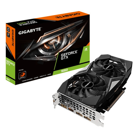 Gigabyte GeForce GTX 1660 D5 6GB grafička kartica ( GV-N1660D5-6GD )