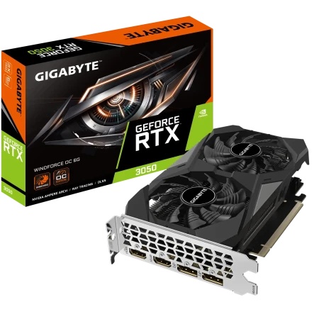 Gigabyte Geforce Rtx 3050 Windforce 6gb 128bit Dvi/hdmi/dp Grafička karta