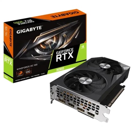 Gigabyte GeForce RTX 3060 WindForce OC 12G GV-N3060WF2OC-12GD Grafička karta