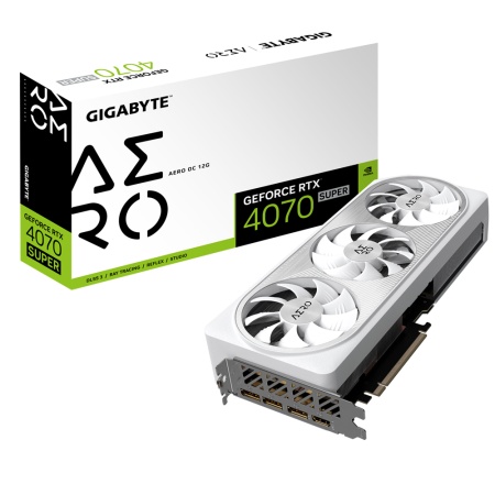 Gigabyte geforce rtx 4070 super aero oc 12gb ( GV-N407SAERO OC-12GD )