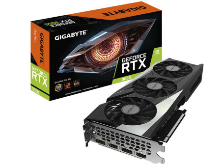 Gigabyte RTX3050 1.0 NVD/8GB/GDDR6/128bit/crna grafičke kartica ( GV-N3050GAMOC-8GD )