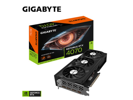 Gigabyte WindForce 1.0/12GB/NVD/GDDR6X/192bit grafička kartica ( GV-N4070WF3OC-12GD )