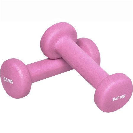 Gorilla Sports Set bučica za aerobik (2 x 0,5 kg / Roze) ( 100530-00037-0093 )-1