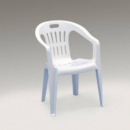 Green Bay bastenska stolica plasticna piona - bela ( 029087 )