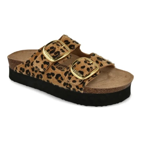 Grubin 1563600 castellon ženske papuče - platforma leopard 38 ( A091958 )