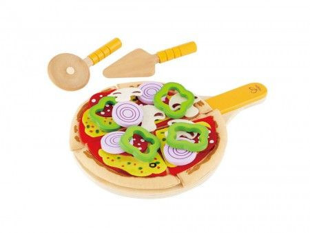 Hape drvena igračka slagalica pizza ( E3129 ) - Img 1