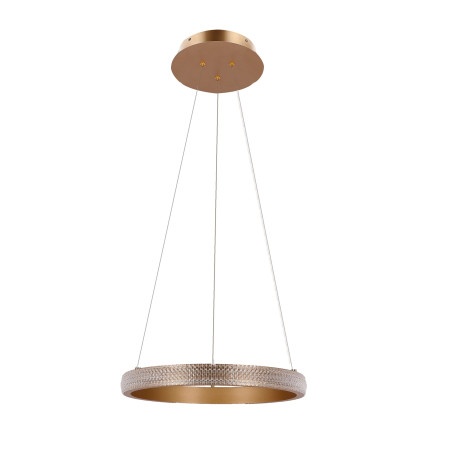 Hashim Visilica 40cm Zlatna 22W LED Prozirni Kristali ( 15022 )