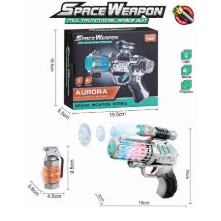 Hk mini, space pištolj, multifunkcionalni set ( A070504 )