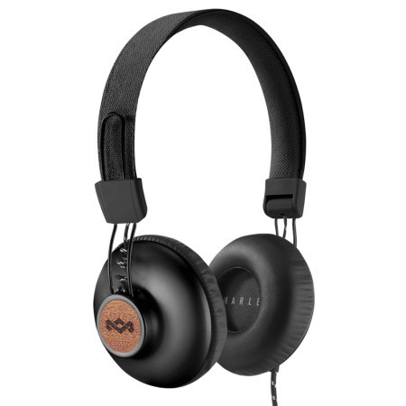House of Marley Positive Vibration 2.0 On-Ear Headphones - Signature Black ( 038796 )