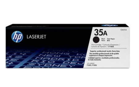 HP 35A original LaserJet Toner cartridge CB435A black ( CB435A )