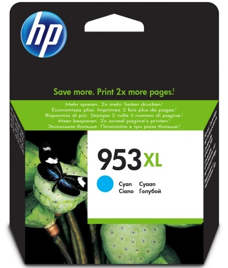 HP 953XL F6U16AE cyan Kertridž