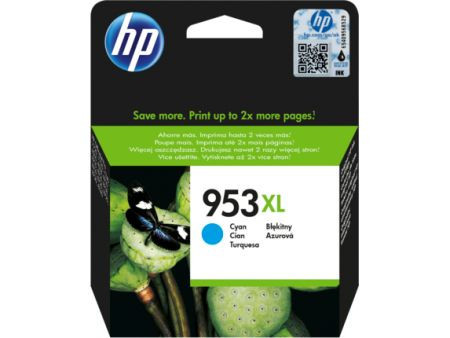 HP 953XL High Yield Cyan Original Ink Cartridge ( 953XLC )