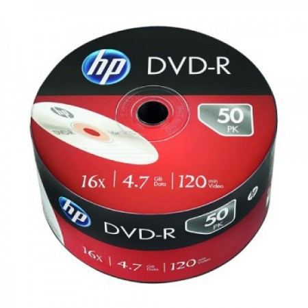 HP DVD-R 4.7GB 16X 50PK BULK 69303 ( 5516WHP/Z )
