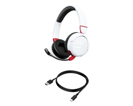 Hyperx Cloud Mini White Wireless Gaming slušalice sa mikrofonom