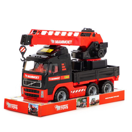 Igračka - Kamion dizalica crveno-crni ( 057099 )