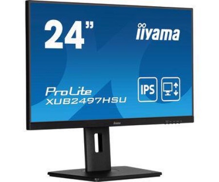 Iiyama 23.8" xub2497hsu-b2 1920 x 1080 100hz, 1ms, usb hub x 2 ( 5723 )