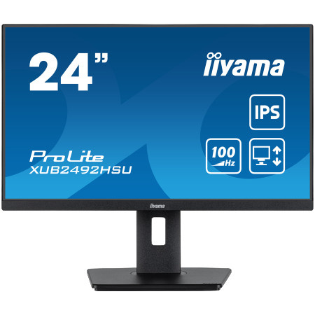 Iiyama xub2492hsu-b6 monitor led 24&quot; ips 1920 x 1080 ( XUB2492HSU-B6 )  - Img 1