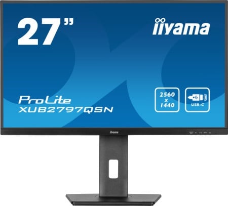 Iiyama XUB2797QSN-B2 IPS 2560x1440/100Hz/1ms/HDMI/DP/USB/zvučnici Monitor 27"