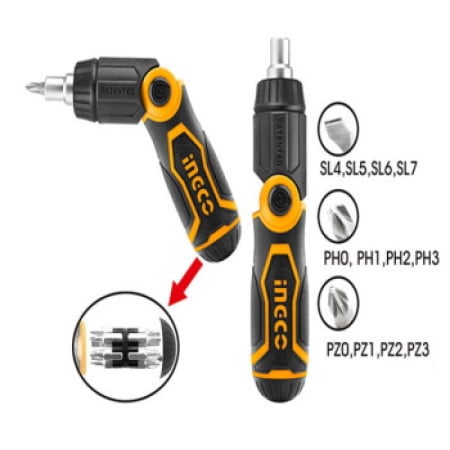Ingco odvijač s bitsevima 13u1 ( AKISD1208 )