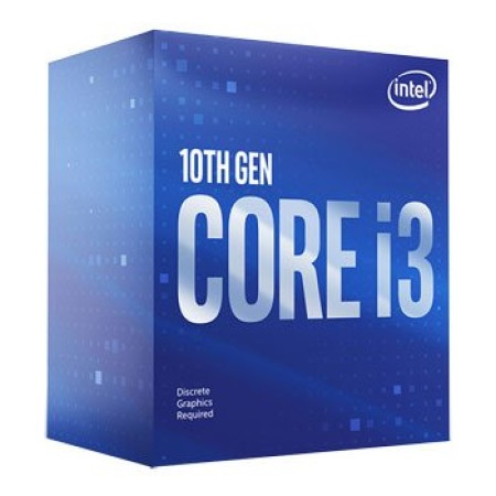 Intel core i3 i3-10100f 4c/8t/4.3ghz/6mb/65w/lga1200/comet lake/14nm/box procesor ( BX8070110100F )