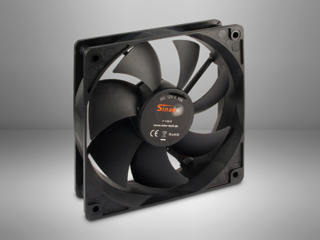 InterTech kuler za PC fan F-120-S 12cm ventilator/crna ( 88885060 )