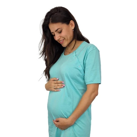 Jojo mama spavaćica za trudnice mint veličine xl ( JOJO5031-MX )