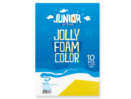 Jolly color foam, eva pena, limun žuta, A4, 10K ( 134020 ) - Img 1