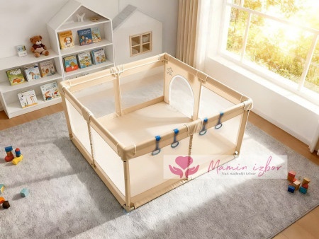 Joy ogradica za bebe bež boja ( 22713 )