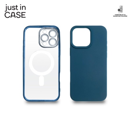 Just in case 2u1 Extra case mag mix plus paket plavi za iPhone 16 Pro Max ( MAGPL119BL )