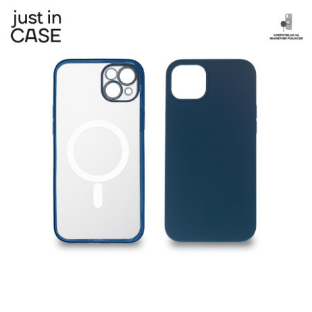 Just in case 2u1 extra case mag plus paket plavi za iPhone 14 Plus ( MAGPL109BL )