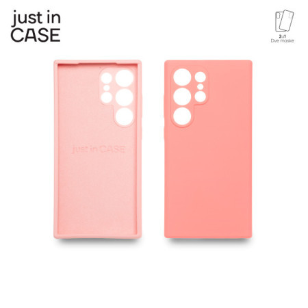 Just in case 2u1 extra case mix plu paket maski za telefon Samsung S24 ultra pink ( MIXPL226PK ) - Img 1