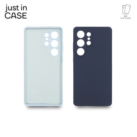 Just in case 2u1 Extra case MIX PLUS paket maski za telefon Samsung S25 Ultra PLAVI ( MIXPL236BL )