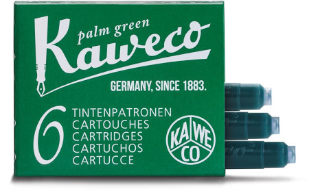 Kaweco patrone za naliv pero 1/6 palm green ( E117 ) - Img 1