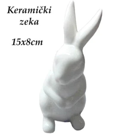 Keramički zec 15cm ( 1415 ) - Img 1